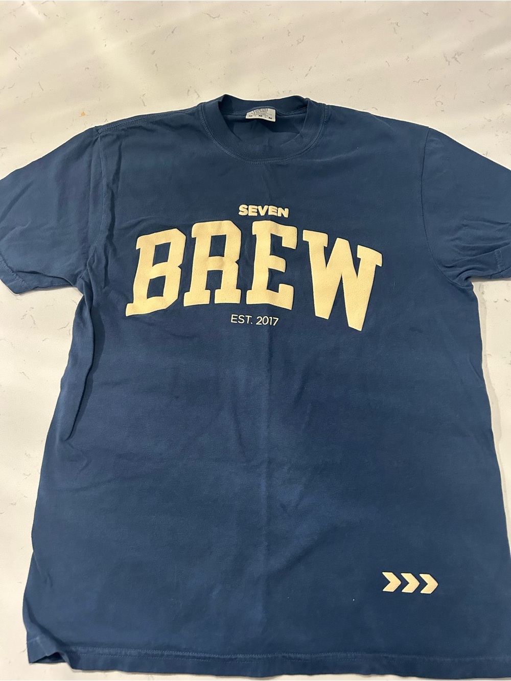 Navy Blue Comfort Colors 7 Brew Shirt
